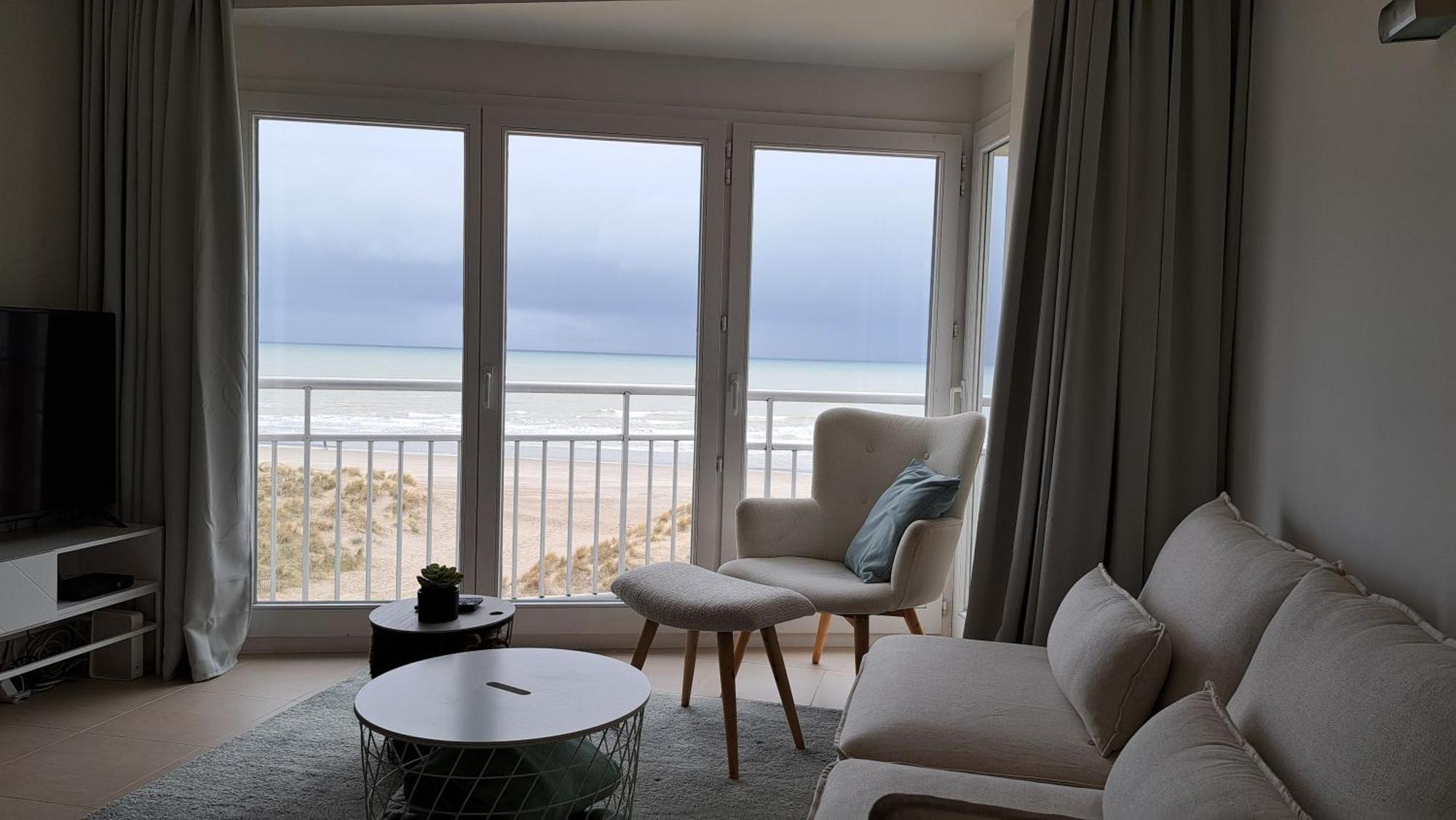 Nieuwpoort Marjolaine Prachtig Zeezicht - 4De Verdiep -Op De Dijk 5Pers Экстерьер фото